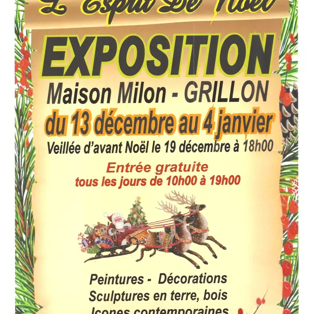 Esposition L'esprit de Noël