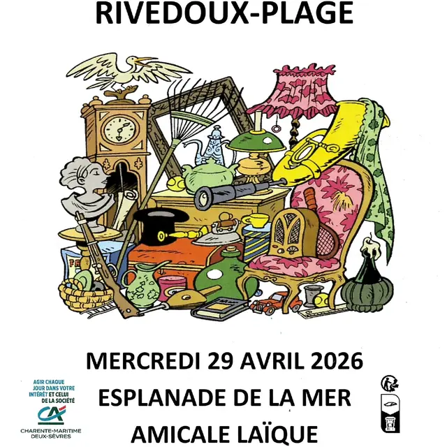 Brocante de l'Amicale Laïque_Rivedoux-Plage