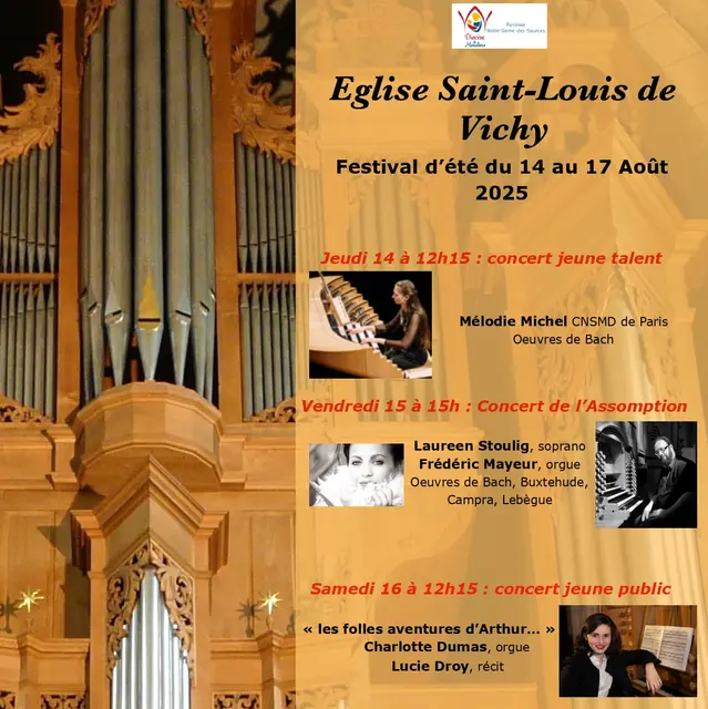 Festival d'orgue d'été : 8ème édition_Vichy