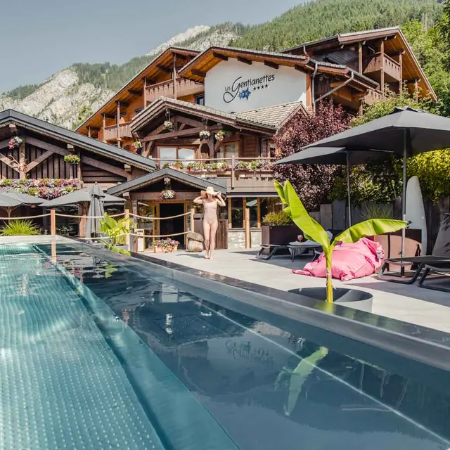 Les Gentianettes Hôtel 4 étoiles La Chapelle d'Abondance