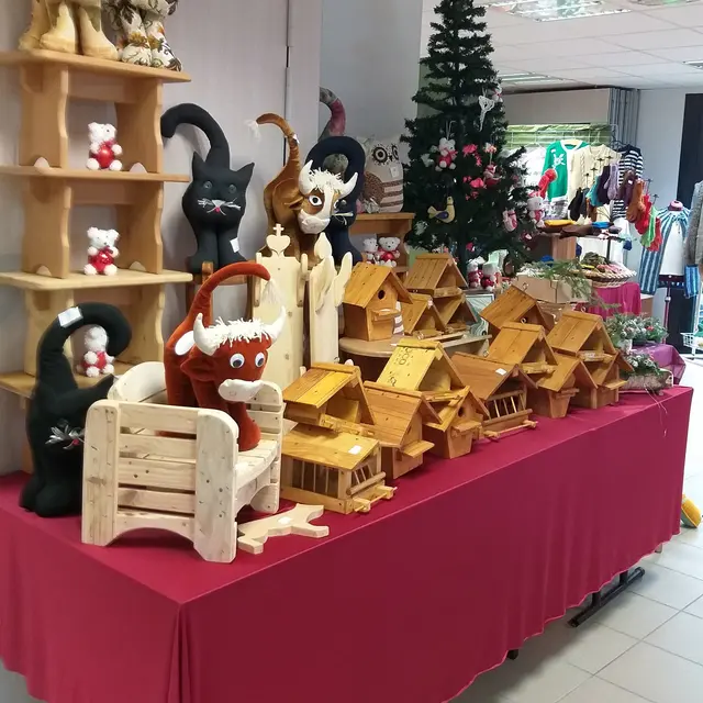 marché de Noël club la Joie de vivre