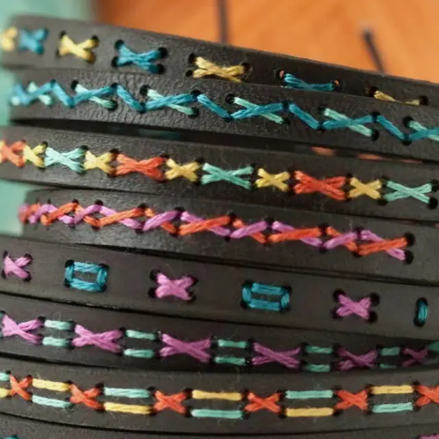 Atelier création d'un bracelet en cuir_Thônes