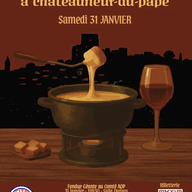 La Fondue géante_Châteauneuf-du-Pape