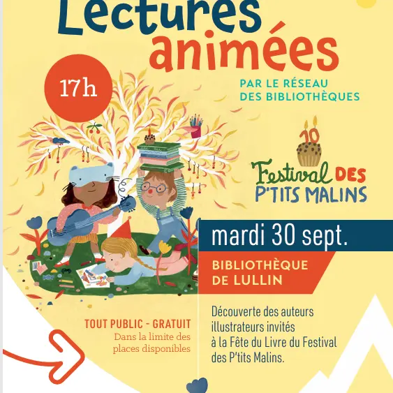 Fête du Livre : Lectures animées - Lullin_Lullin