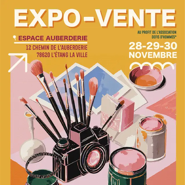 Expo-vente  au profit de l'association Défis d'Hommes_L'Étang-la-Ville