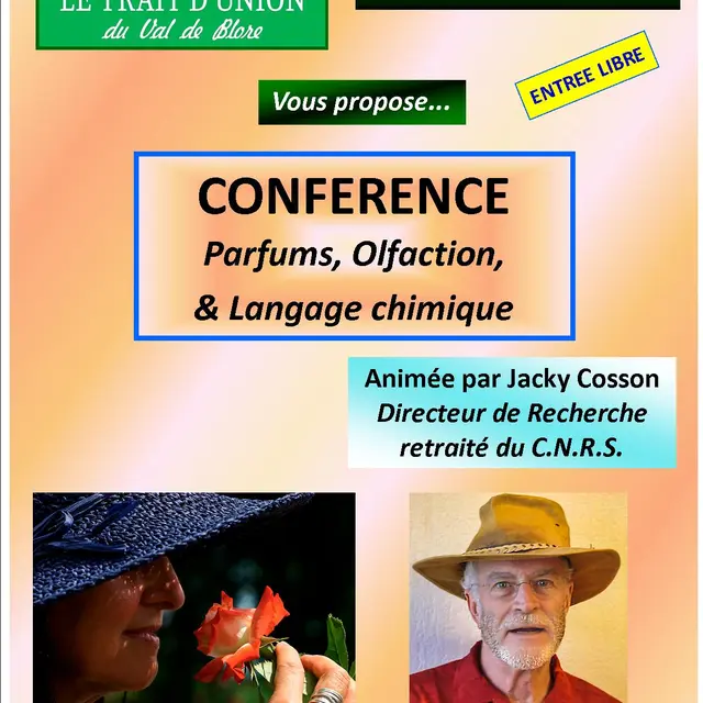 Conférence Parfums, olfaction et langage chimique _Valdeblore
