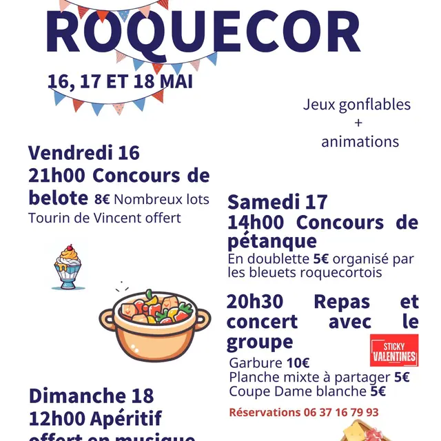 Fête  votive de Roquecor_Roquecor