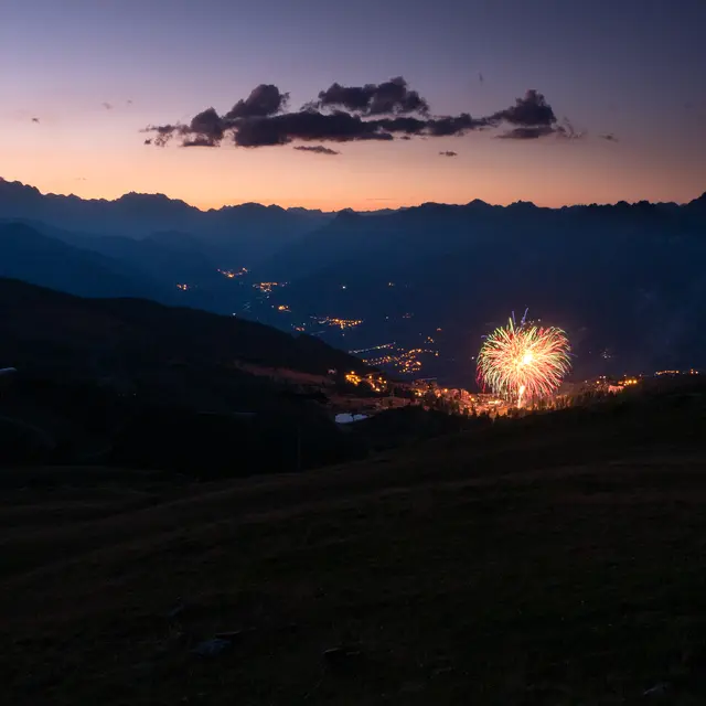 Fête Nationale du 14 Juillet - Feu d'Artifice_Risoul