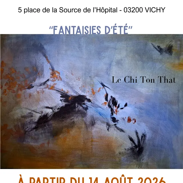 Exposition de peintures et dessins_Vichy