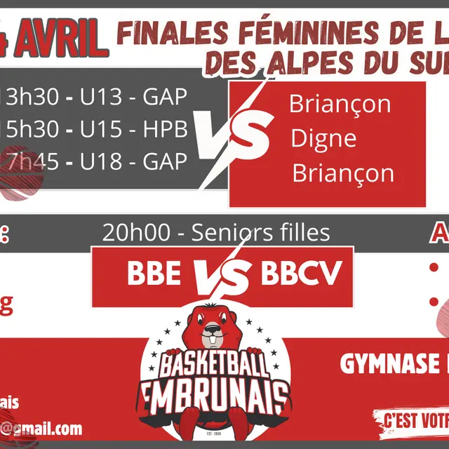 Finale Féminines - Coupe des Alpes du Sud - BASKET BALL