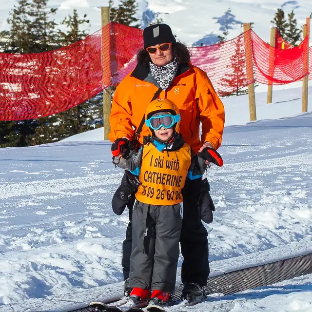 Flaine-Catherine-Cours-Ski-Individuel