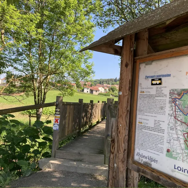 Sentier du patrimoine_Bellegarde-en-Forez
