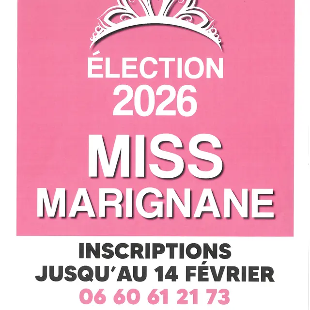 Inscriptions Miss Marignane