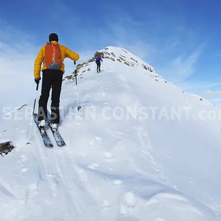 Ski de rando pointe de l'Eyssina