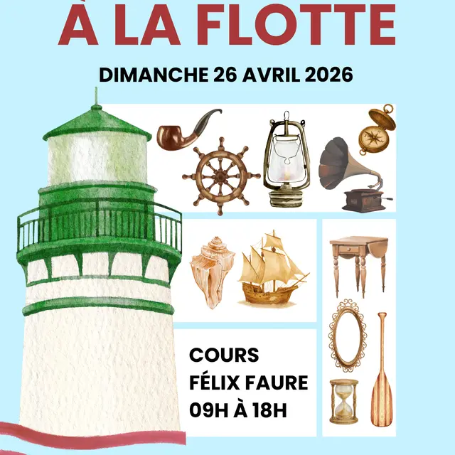 Brocante du Musée du Platin_La Flotte