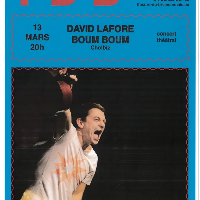 Spectacle David Lafore Boum Boum_Briançon