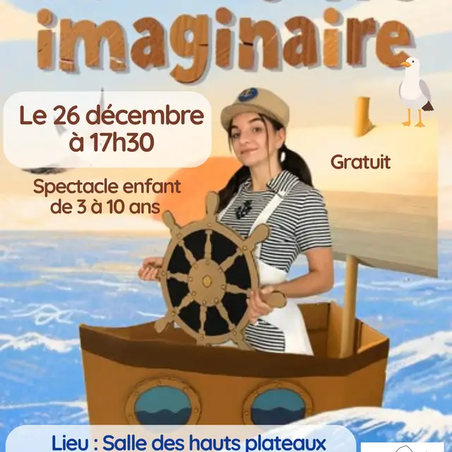 Spectacle enfant - La croisière imaginaire_Corrençon-en-Vercors