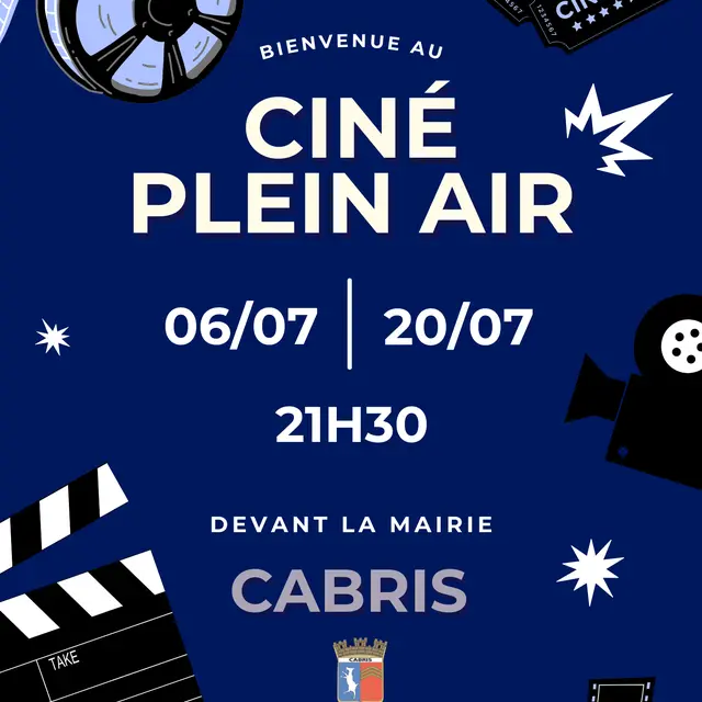 Ciné plein air juillet