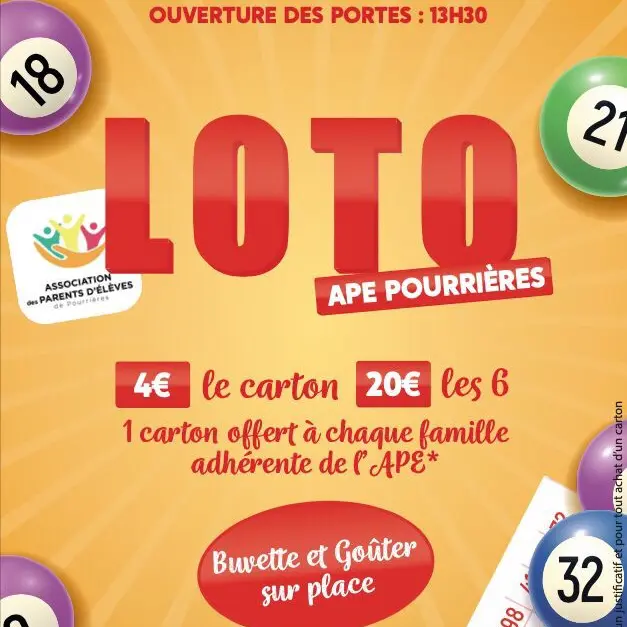 Loto de l'APE_Pourrières