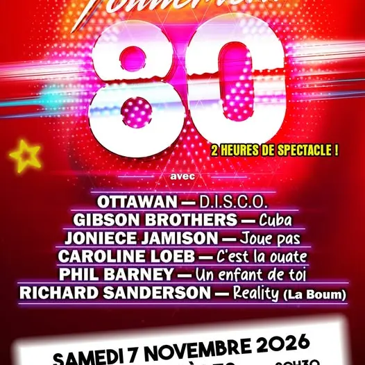 Concert : Totalement 80_Barbières