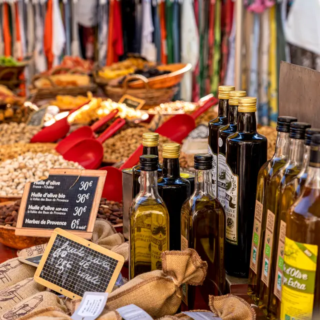 Marché Port Grimaud