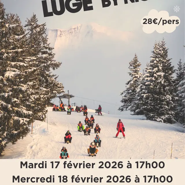 Luge By Night - ESF Saint-Gervais_Saint-Gervais-les-Bains