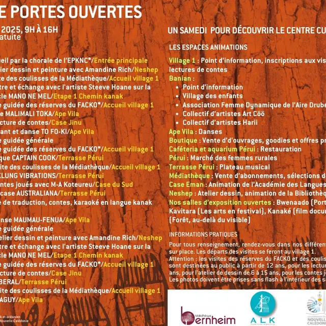 Journée Portes Ouvertes - Centre Culturel Tjibaou_Nouméa