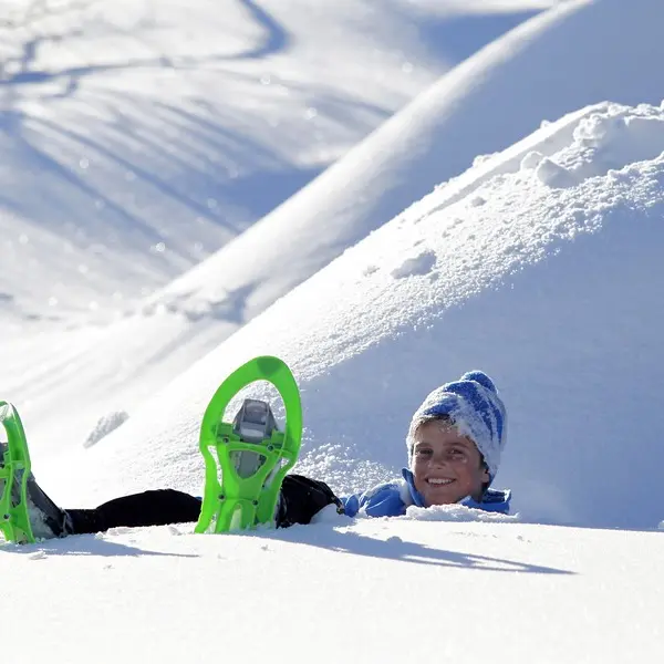 Raquettes à neige, boucle à Champoléon