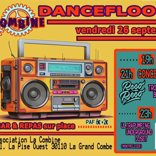 Soirée Dancefloor à la Combine_La Grand-Combe