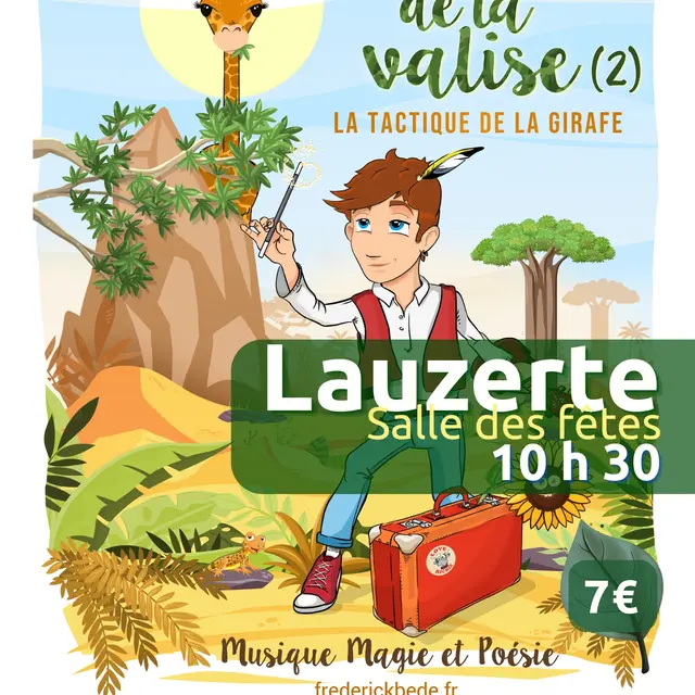 Spectacle jeune public : La Symphonie de la Valise_Lauzerte