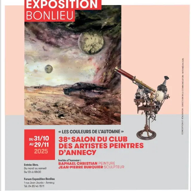 38 eme salon du club des artistes peintres d' Annecy : les couleurs de l'automne_Annecy