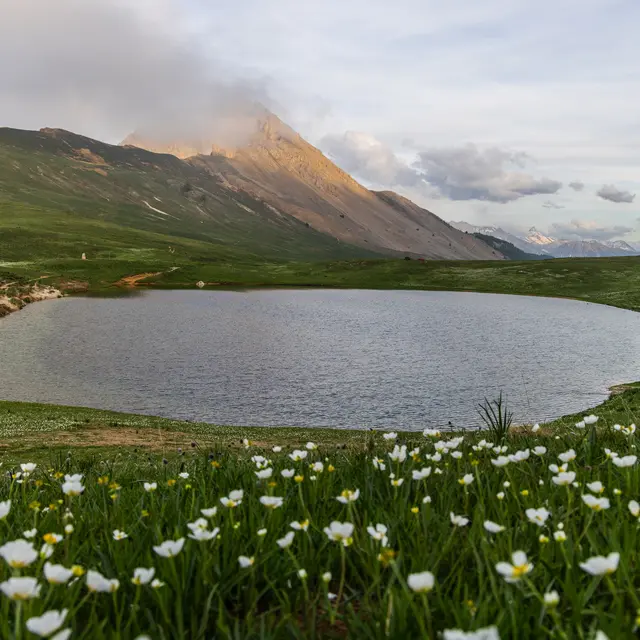 Lac chavillon depuis Vallée Etroite_Névache