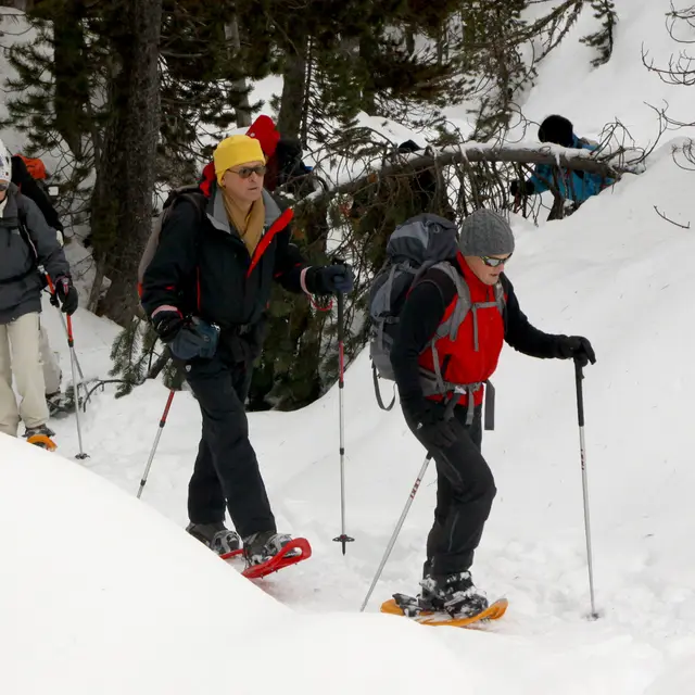 Week-end de Pâques à raquette dans la vallée d'Izoard - Fugues en Montagne_Cervières