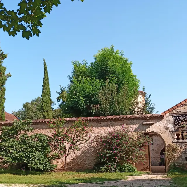 Façade des Granges de l'Abbaye