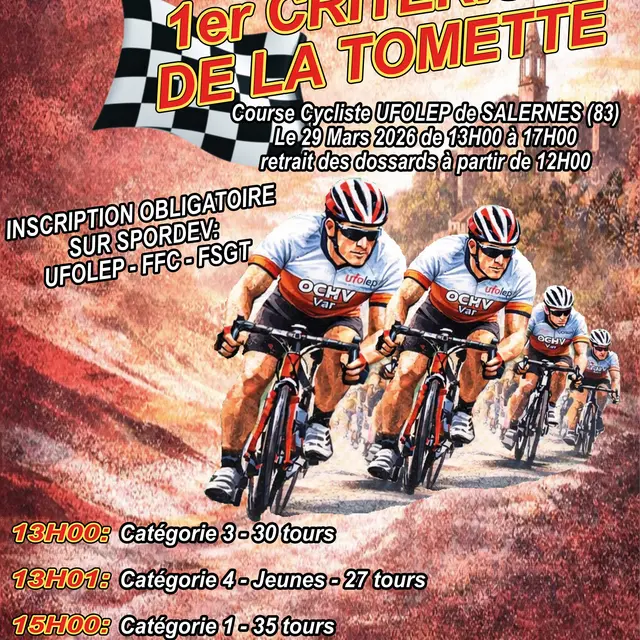1er Critérium de la Tomette_Salernes