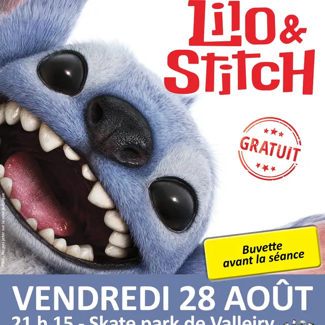 Cinéma plein air : Lilo & Stitch_Valleiry