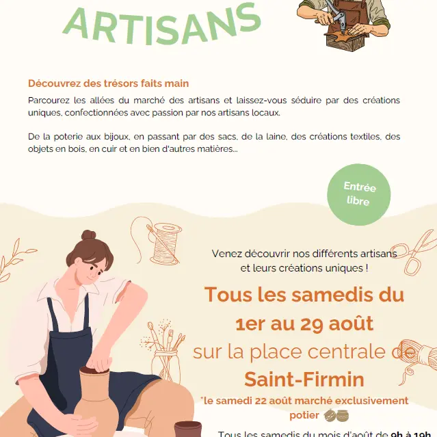 Marché des artisans