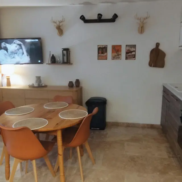 Studio cabine 2/4 personnes Le Cocooning Les Eaux Claires_Orcières