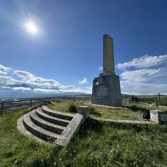 Monument de la résistance, Laye, Champsaur