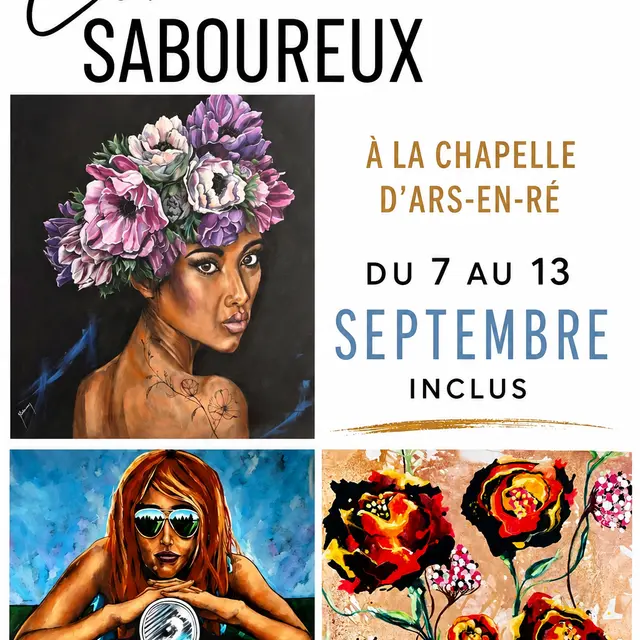 Affiche de l'exposition Corinne Saboureux