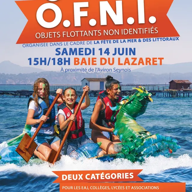 Course d'O.F.N.I (Objets Flottants Non Identifiées)_La Seyne-sur-Mer