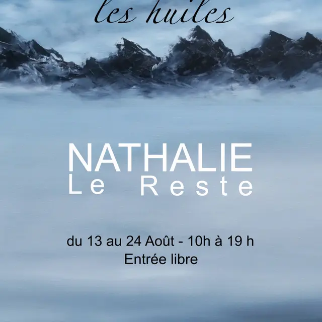Exposition - Bleues, les huiles_Saint-Gervais-les-Bains