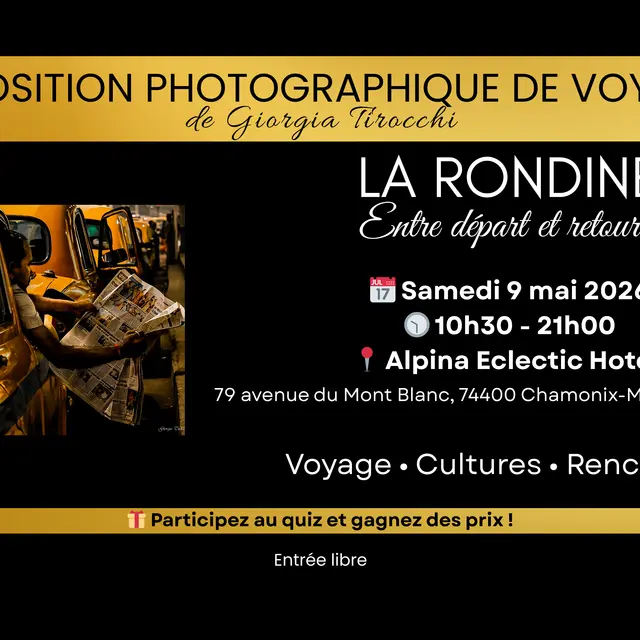 Exposition photographique de voyage
