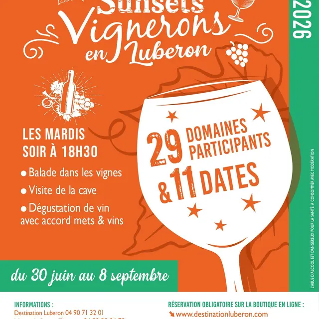 Les Sunsets Vignerons en Luberon au Domaine Le Novi à La Tour d'Aigues_La Tour-d'Aigues
