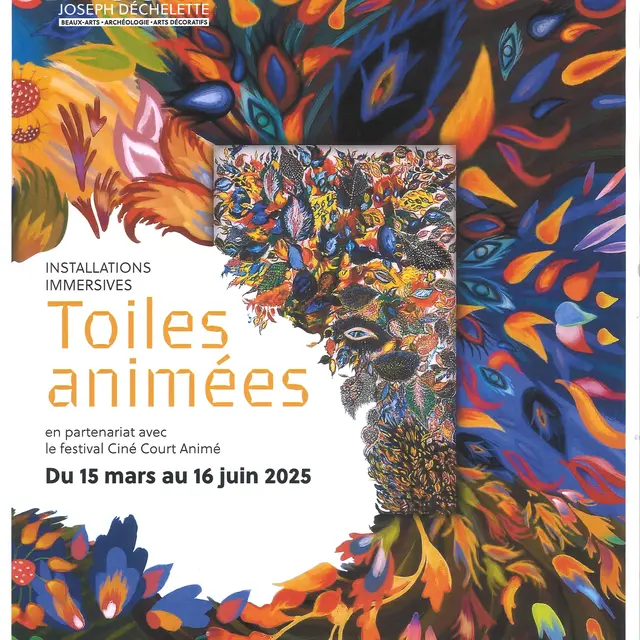 Festival Ciné-court Exposition -Toiles animées._Roanne