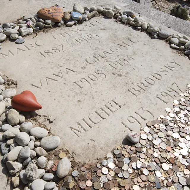 La tombe de Marc Chagall