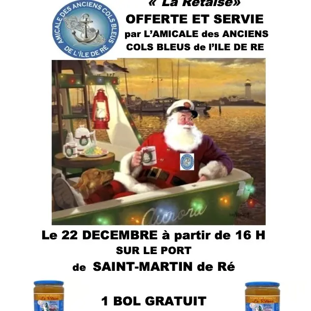 Soupe offerte par les Cols Bleus de l'Ile de Ré_Saint-Martin-de-Ré