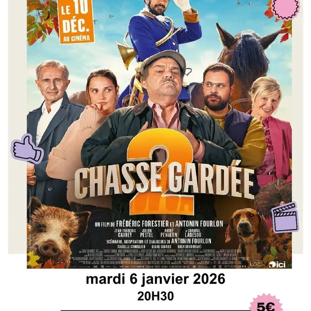 Cinéma à Valdeblore CHASSE GARDÉE 2_Valdeblore
