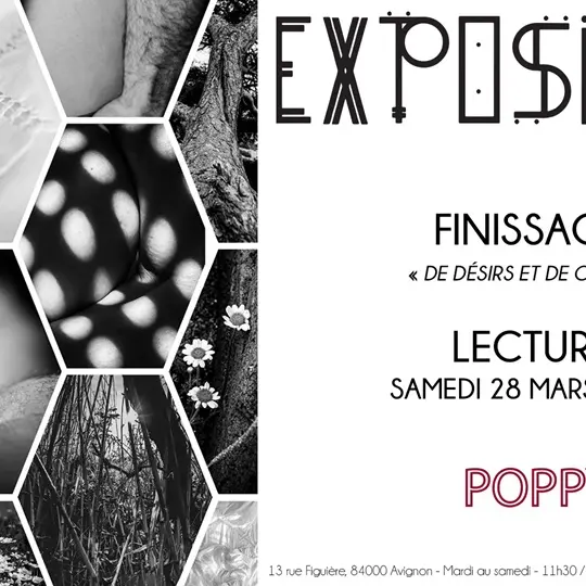 Finissage de l'exposition De désirs et de chairs et lecture_Avignon