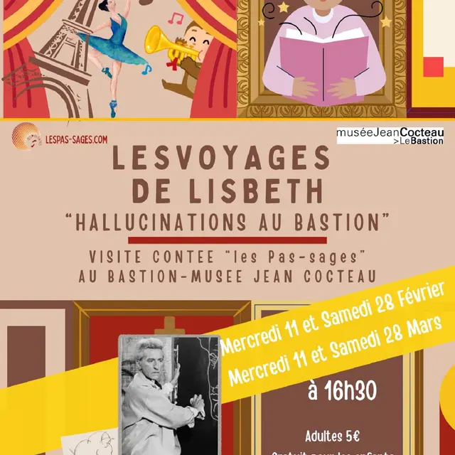 « Les voyages de Lisbeth - hallucinations au Bastion »_Menton